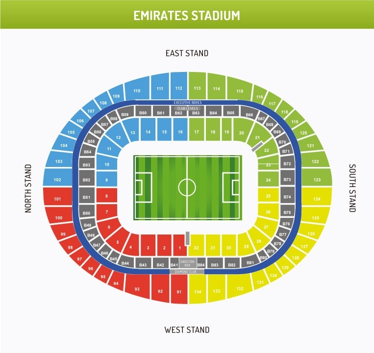 stadium map