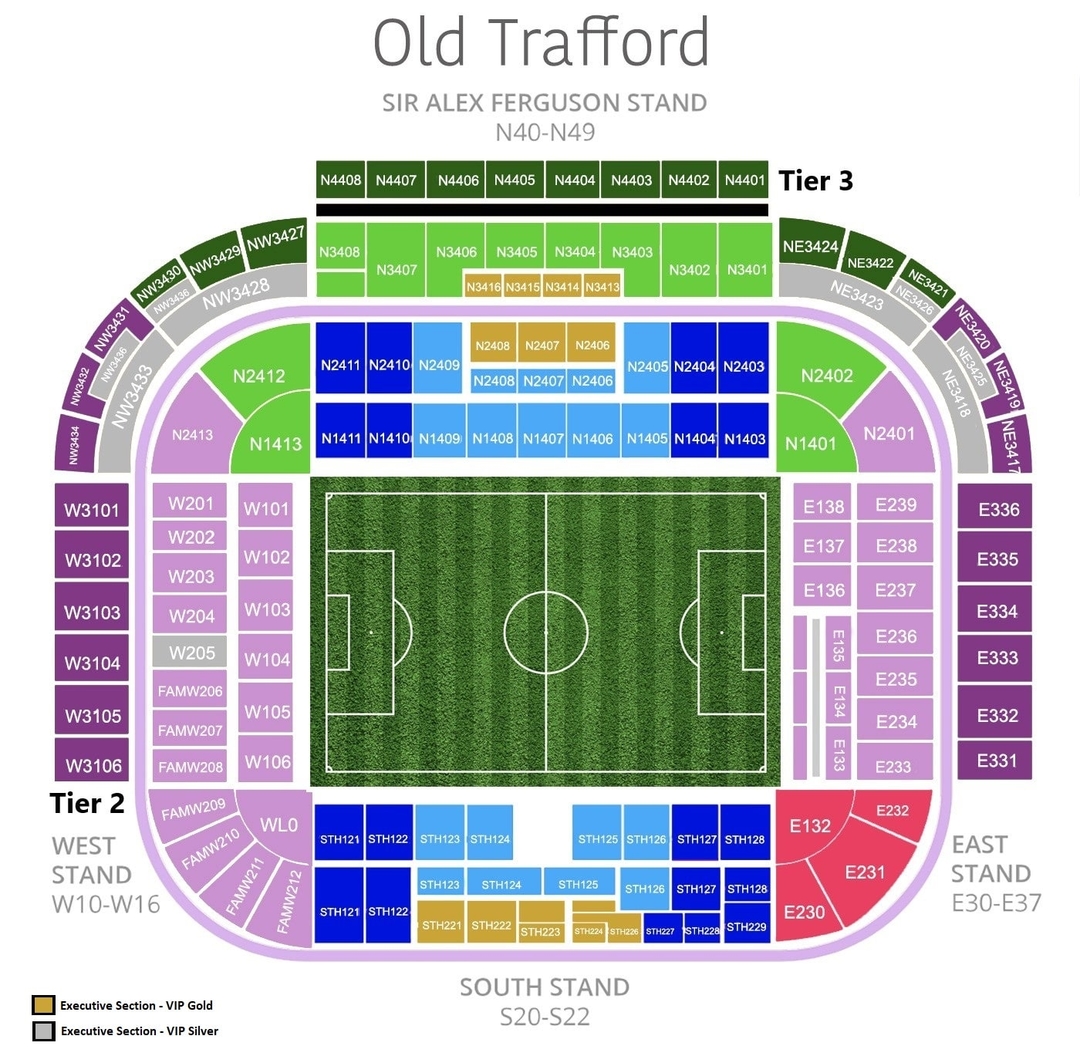 stadium map